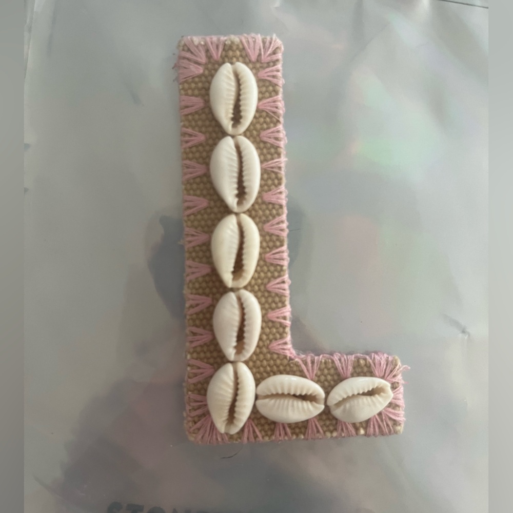 BNWT Stoney Clover Lane: Large L Sticker Patch - Picture 5 of 5